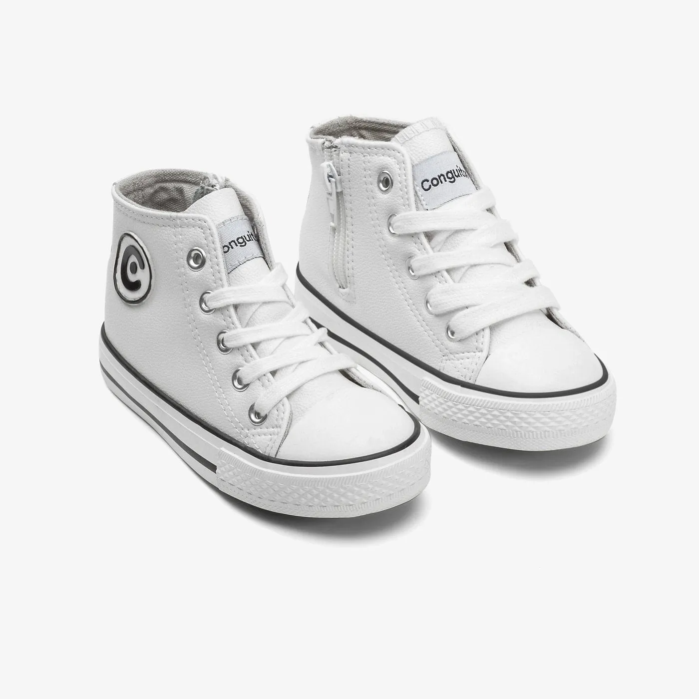 Unisex White Napa Boots