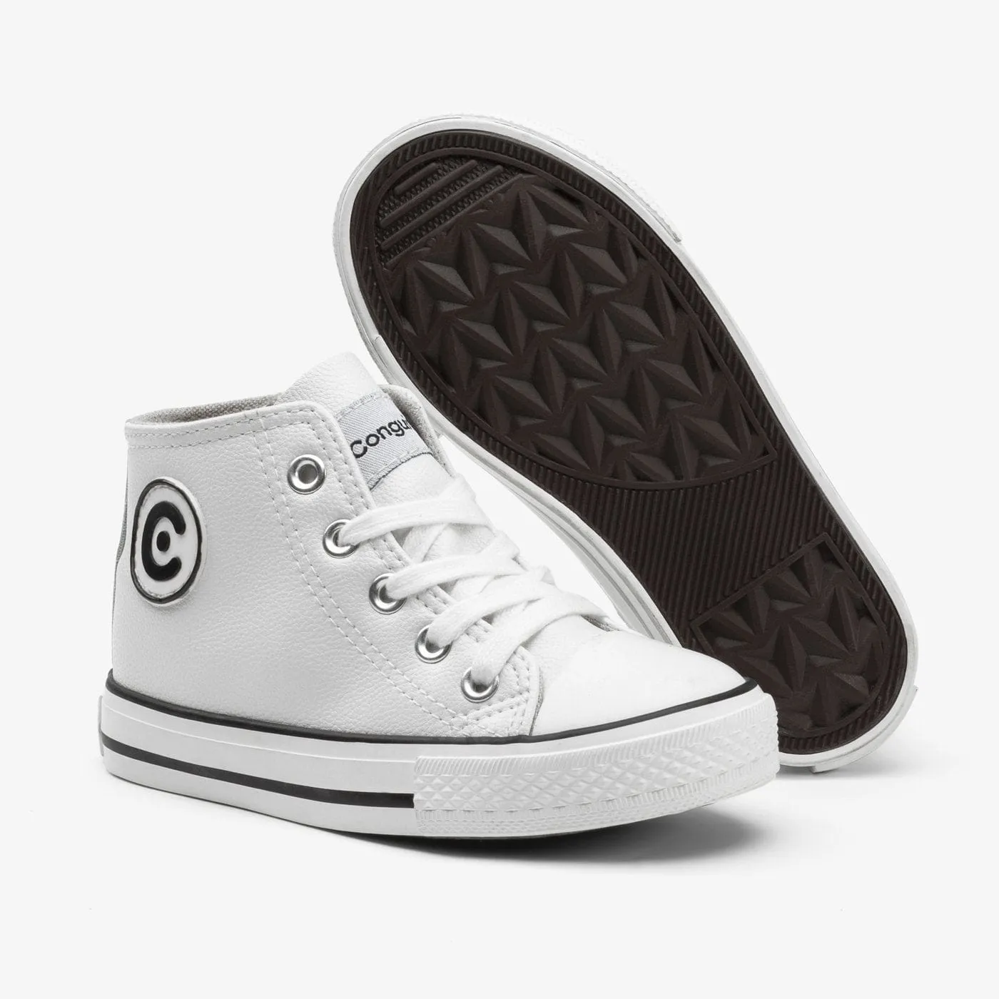 Unisex White Napa Boots