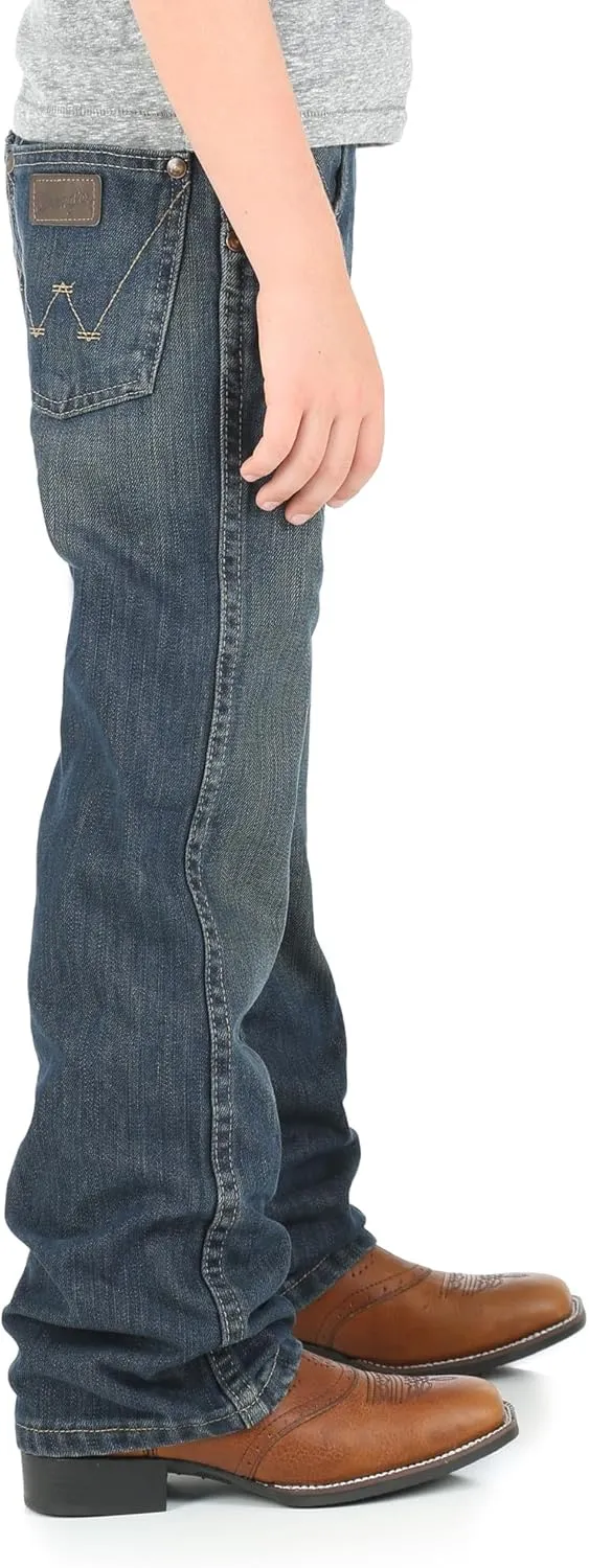 Wrangler Boys' Retro Relaxed Fit Boot Cut Jean