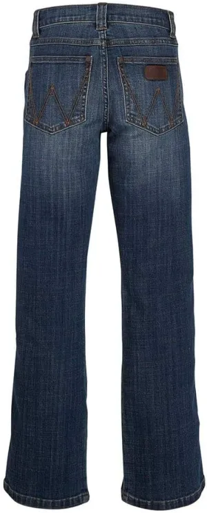 Wrangler Boys' Retro Relaxed Fit Boot Cut Jean